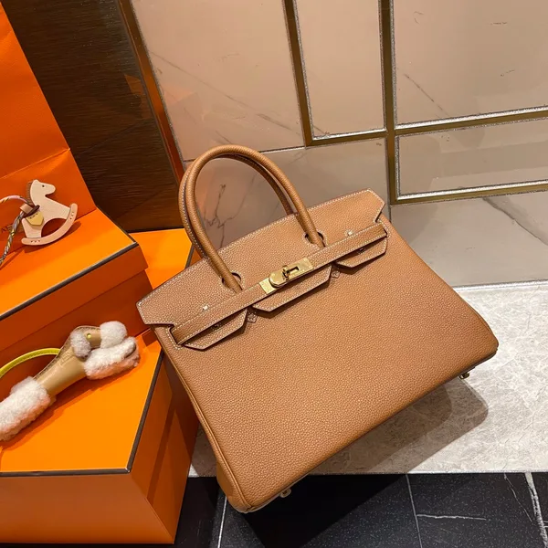 Hermès Birkin 30 cm Gold Togo Leather Gold Hardware Bag product photo