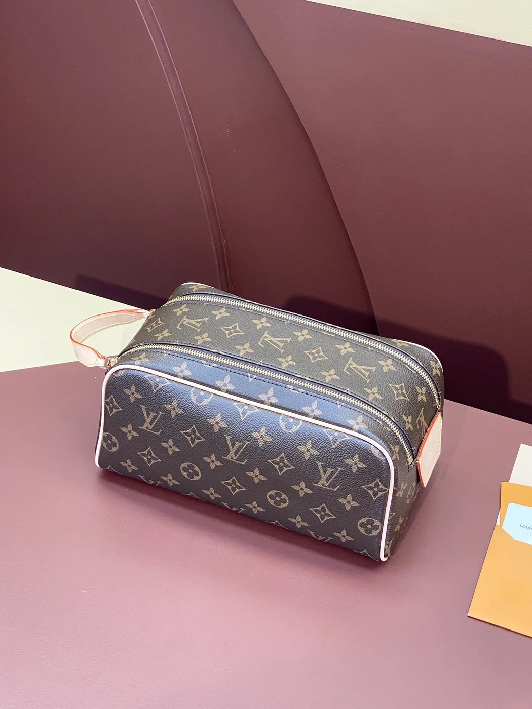 Louis Vuitton Dopp Kit Toilet Pouch in Monogram Canvas product view 1