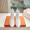 Hermès Women White Sneakers — High-Top Style product view 1