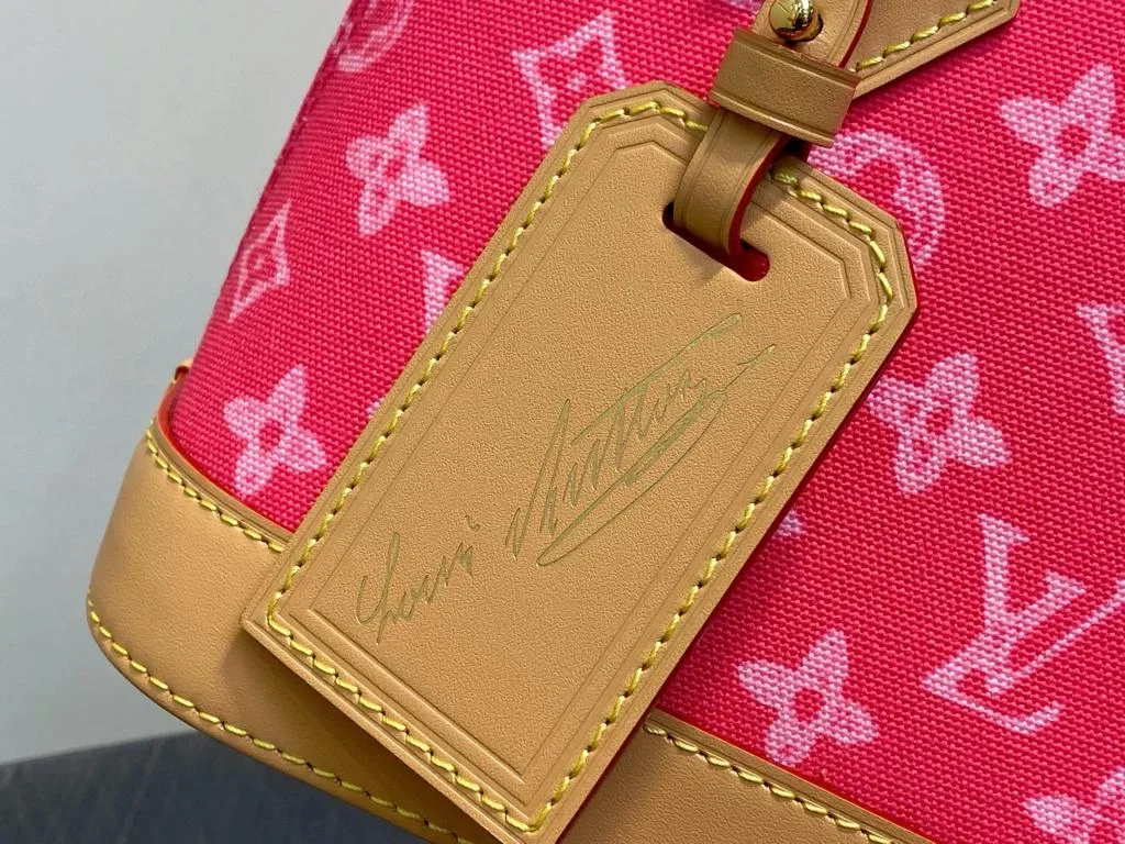 Louis Vuitton Alma BB in Monogram Origine Rose Ruban Bag product view 5