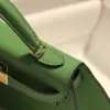 Hermès Minikelly 20 Green Gold Hardware Bag product view 7