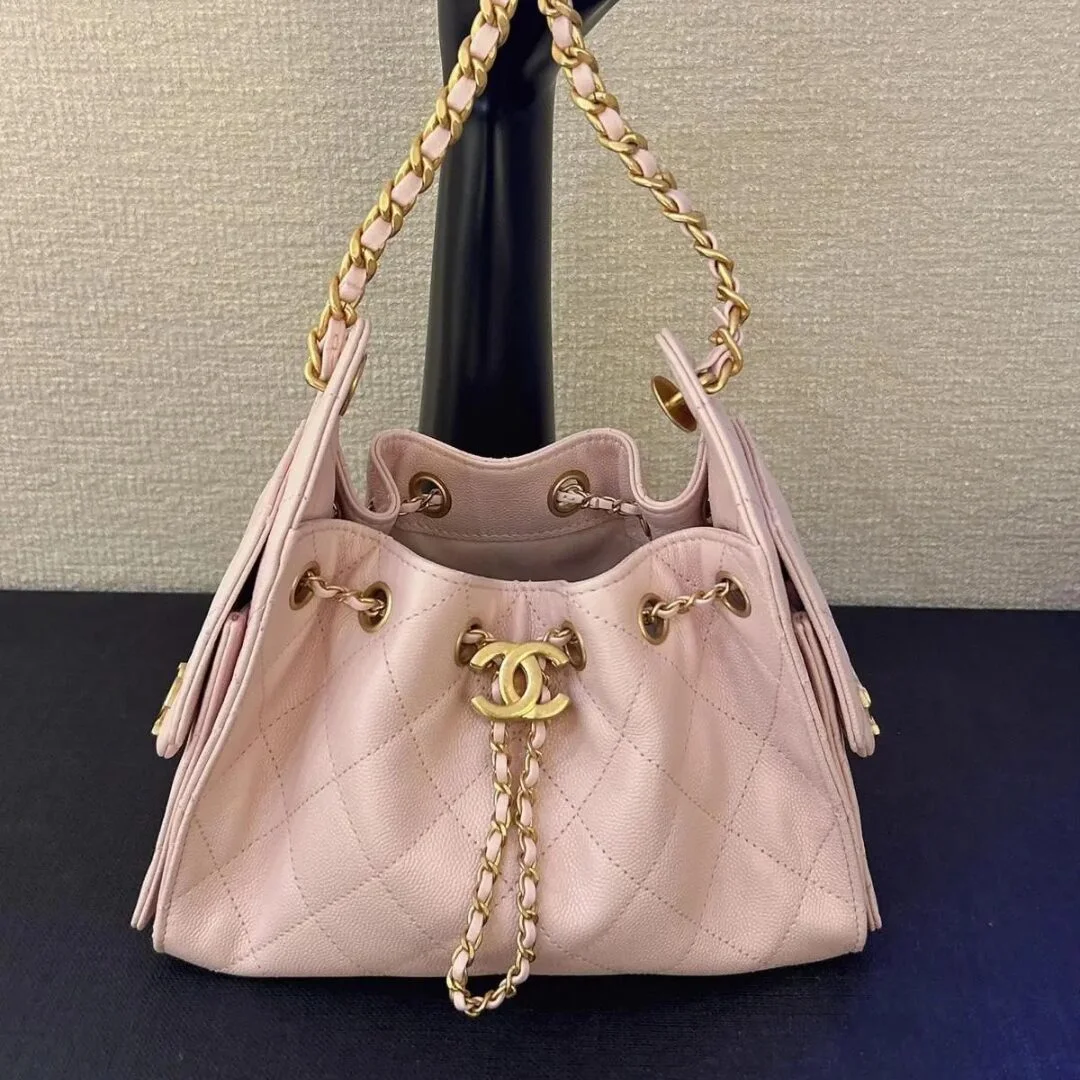 Chanel 25 Pink Mini with Gold Hardware Bag product view 1