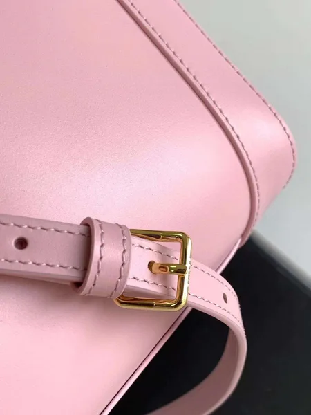 Celine Small Bucket Cuir Triomphe Mini Pink Bag 19.5x16x7cm product view 3