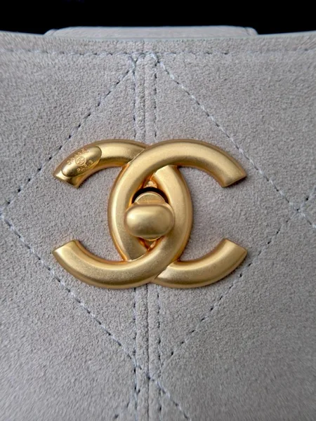 Chanel Suede Calfskin Small Hobo Bag product view 3