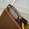 Louis Vuitton Keepit Bumbag 29 In Brown Damier Azur Coated Monogram Canvas Bag product view 1