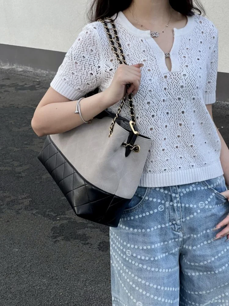 Chanel Suede Calfskin Small Hobo Bag product view 2