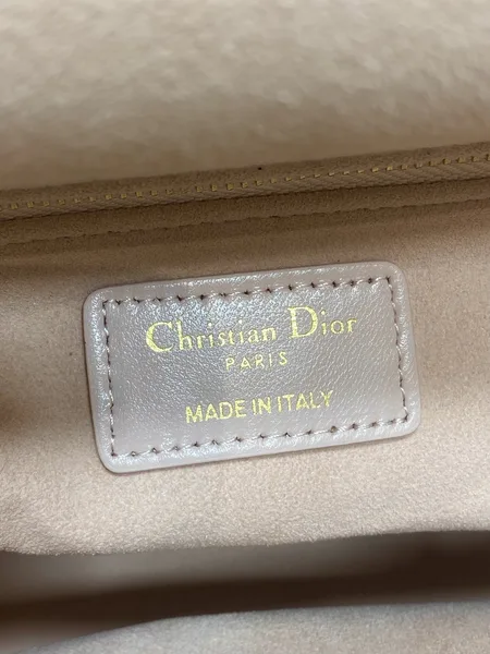 Dior Lady Pink with Gold Hardware – Medium Bag product view 9