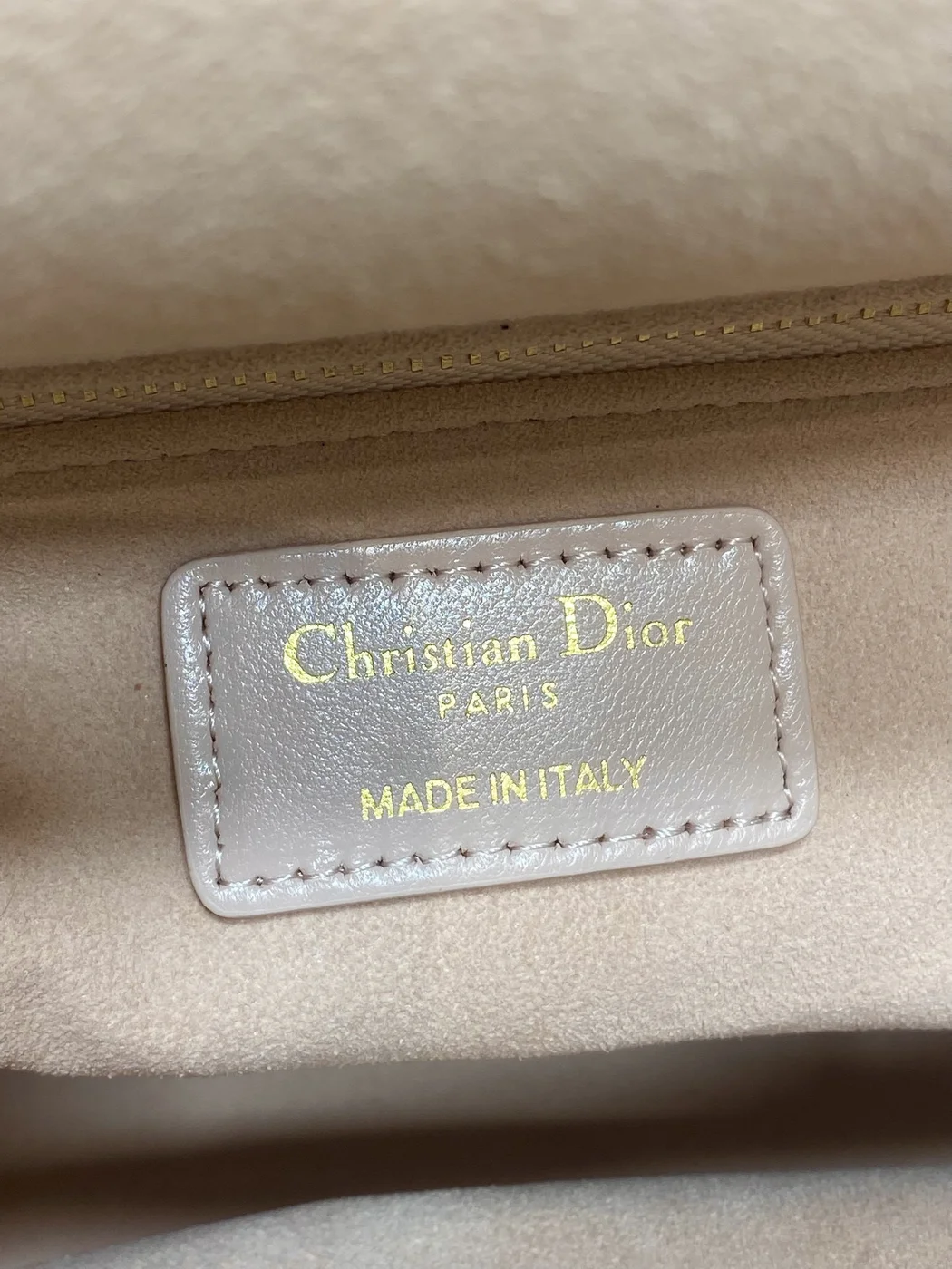 Dior Lady Pink with Gold Hardware – Medium Bag product view 9