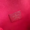 Louis Vuitton Victoire Monogram Pattern Handbags 27x20x10cm — Red Front Panel product view 5