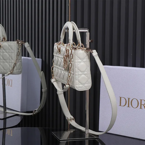 Dior Medium White Lady D-Joy Bag product view 2