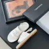 Chanel Women White Canvas Espadrille Sandals product view 4