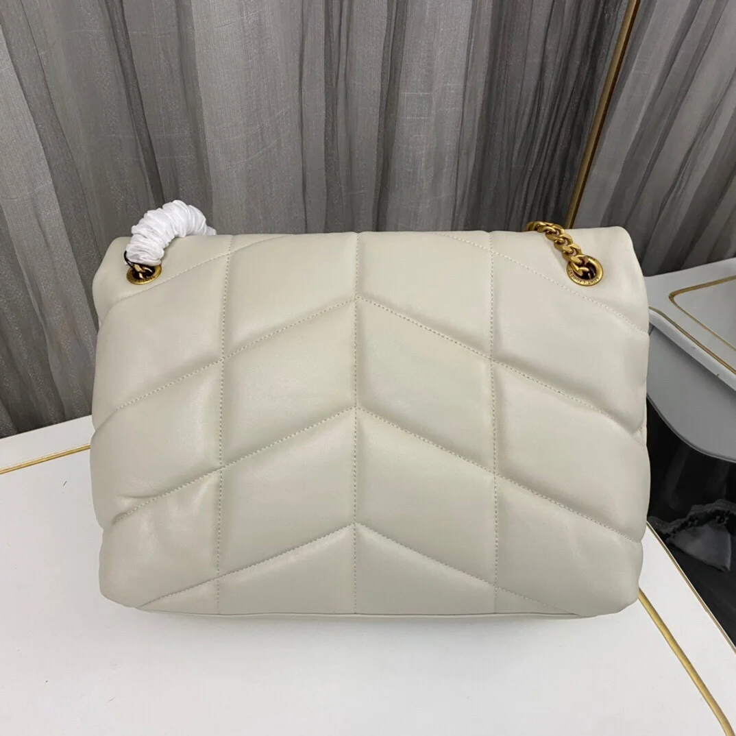 Saint Laurent Loulou Small Quilted Puffer Bag ‘All Color Available’ product view 3