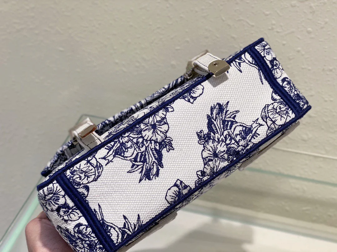 Dior Camp Women’s Handbag Canvas Pattern 25x15x8cm product view 8