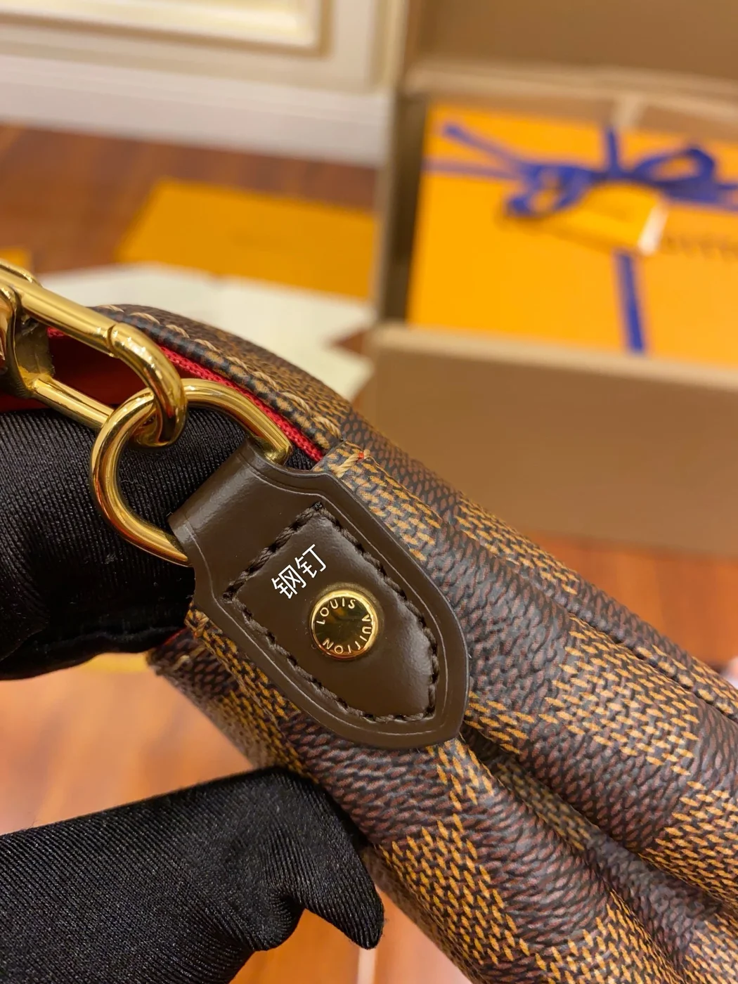 Louis Vuitton Damier Ebene Favorite PM bag product view 3