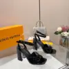 Louis Vuitton Women Black Patent Leather Heels product view 1