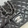 Chanel Classic Flap Medium Lambskin Silver Hardware Bag product view 7
