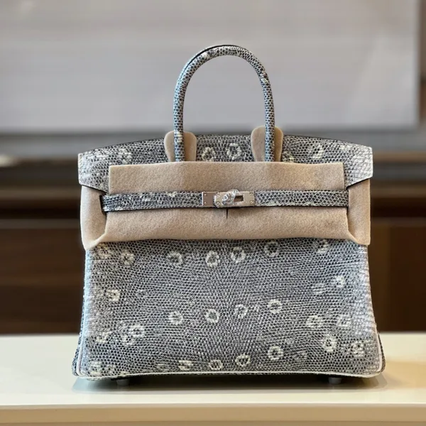 Hermès Brikin 25 Omber Lizard leather Gold Hardware Bag product photo