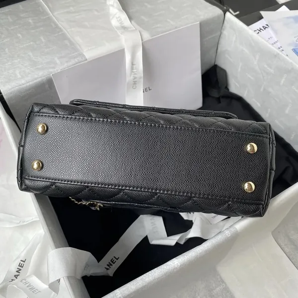 Chanel Coco Small Black with Gold Hardware Bag product view 5