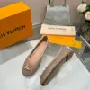 Louis Vuitton Women Beige Patent Leather Ballet Flats product view 5