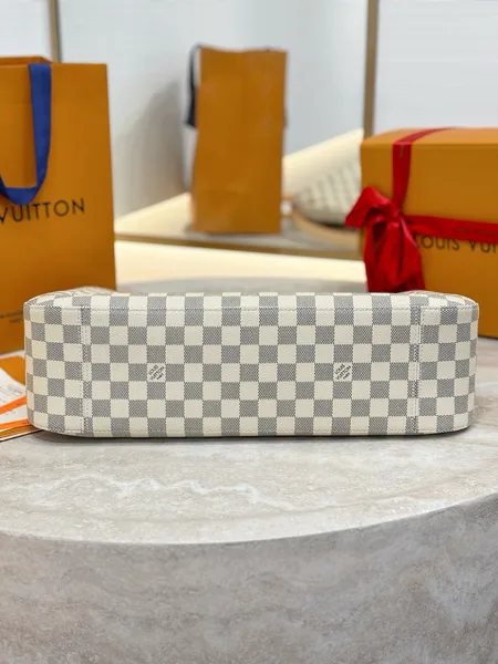 Louis Vuitton Damier Azur Slouchy MM Bag product view 4