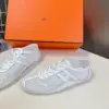 Hermès Women White Sneakers — Mesh Running Style product view 4