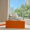 Louis Vuitton Women White Mesh And Leather Sneakers product view 2