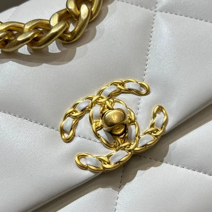 Chanel 19 Bag Small White product view 3