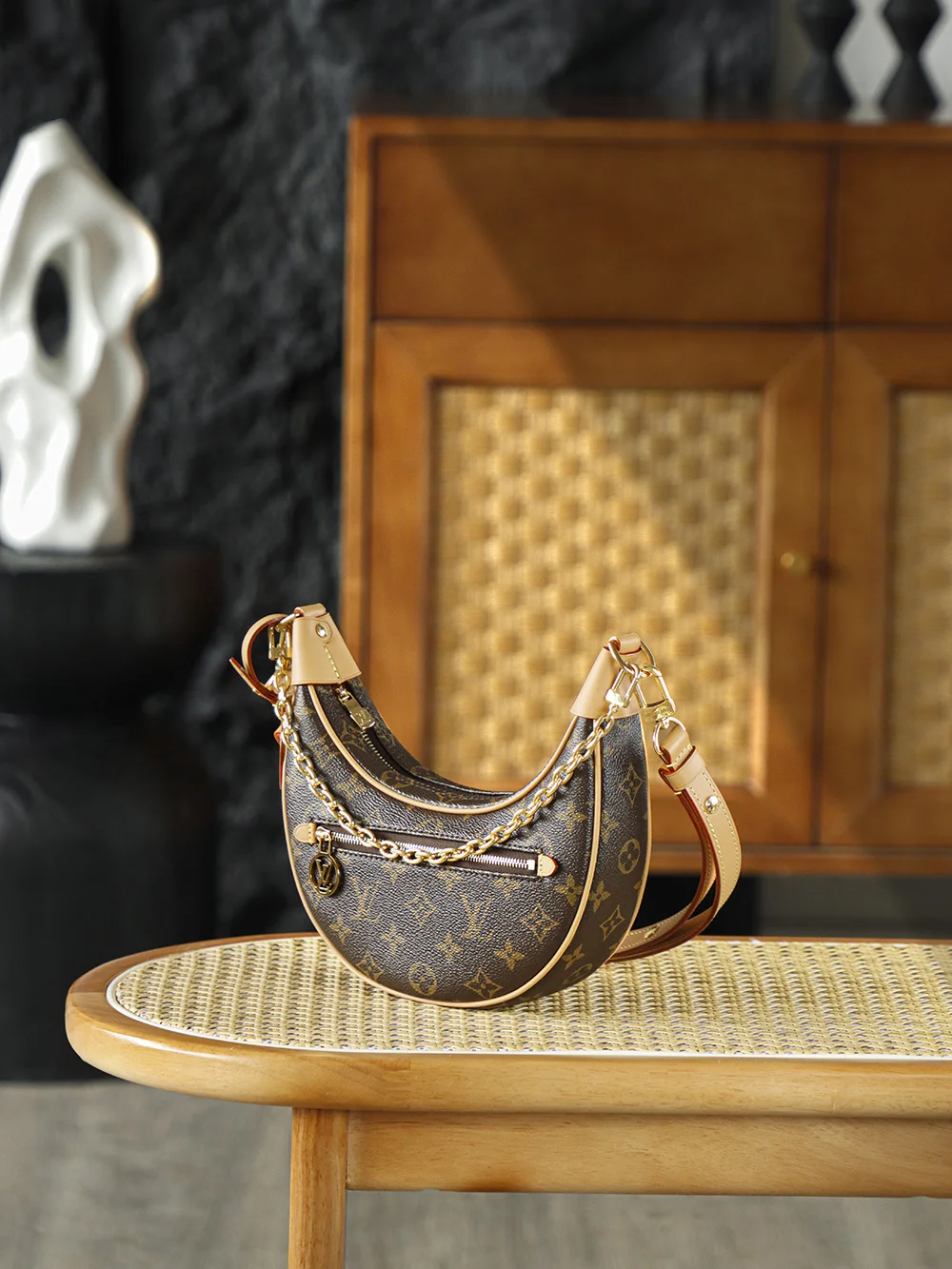 Louis Vuitton Loop bag in Monogram canvas product view 4