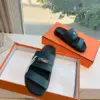 Hermès Women Green Sandals — Dark Teal Wide-Strap product view 4