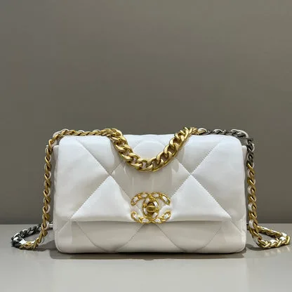 Chanel 19 Bag Small White product photo