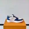 Louis Vuitton Low-Top Sneakers Blue and White Pattern product view 6
