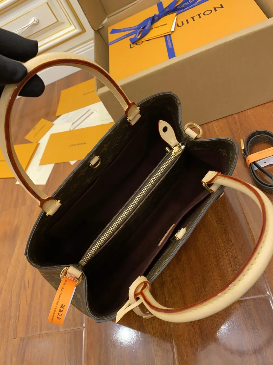 Louis Vuitton Monogram Canvas Montaigne MM Bag product view 2