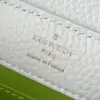 Louis Vuitton Capucines Green And White Pattern Handbags 21 cm product view 4