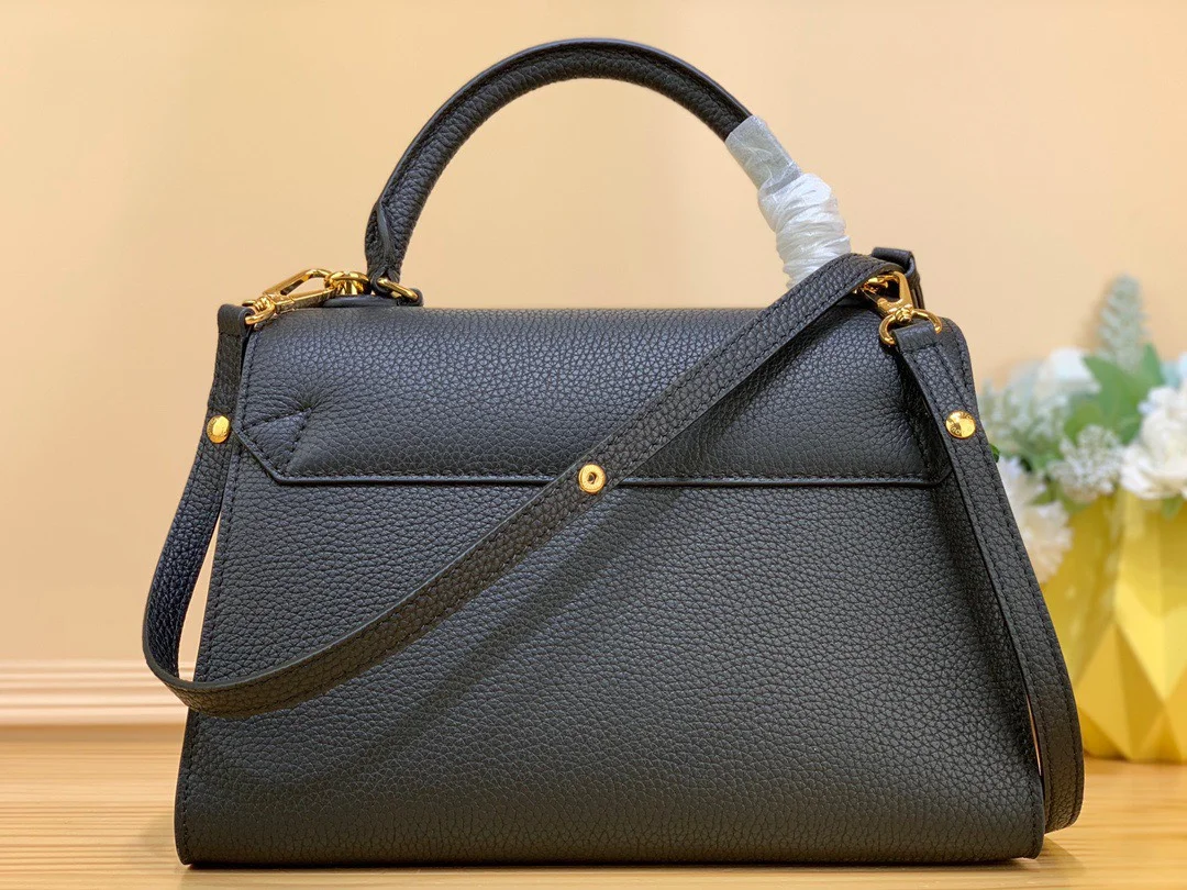 Louis Vuitton Twist Handle Woman’s Black Handbags 17x25x11cm product view 3