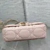 Dior My Dior Mini Bag in Soupir Pink Cannage Lambskin product view 5