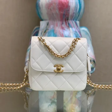 Chanel Mini Backpack Milk White With Gold Lock 18x20x11.5 cm product photo