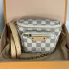 Louis Vuitton Mini Bumbag — Cream and Gray Checkered Pattern product view 1