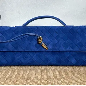 Bottega Veneta Andiamo Leather Clutch Bag product photo