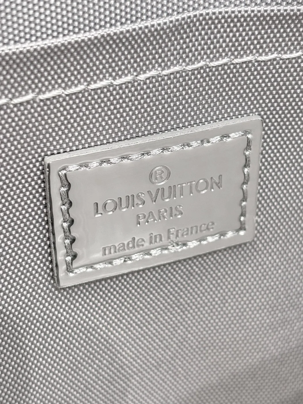 Louis Vuitton Alma Bag Metallic Silver Monogram product view 7