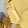 Louis Vuitton Clunny Yellow Raised Pattern 20x16cm Bag product view 5