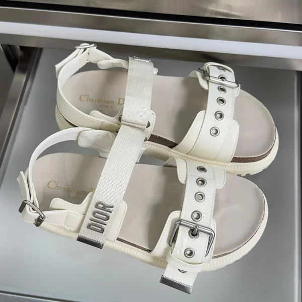 Dior Act Model Sandal In White product photo