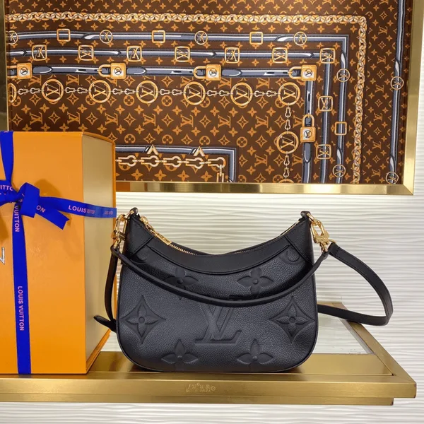 Louis Vuitton Bagatelle Monogram Black Handbags 24x18cm product photo