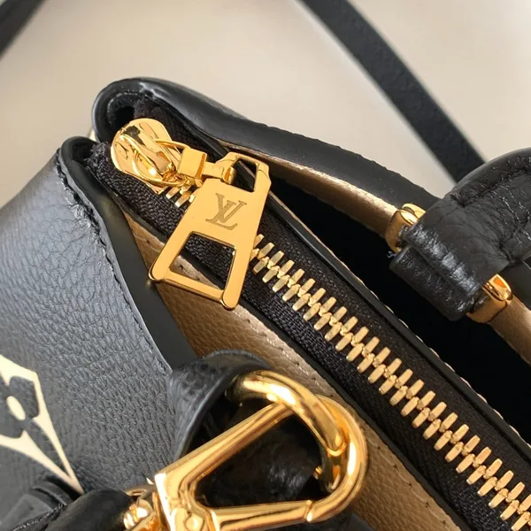 Louis Vuitton Petit Palais PM Medium Shoulder Bag 29 In Black Mix Beige product view 6