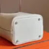 Hermès Picotin 18 White Togo Leather Silver Hardware Bag product view 7