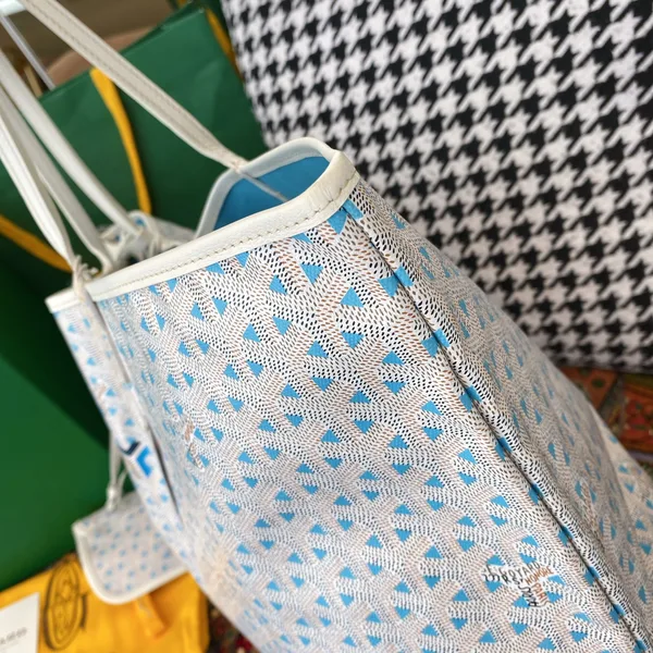 Goyard limited edition Saint Louis Claire-Voie GM Bag /Tote – Blue product view 2