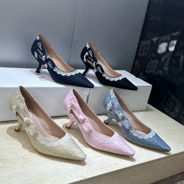Dior J’Adior slingback pumps Blue product view 4