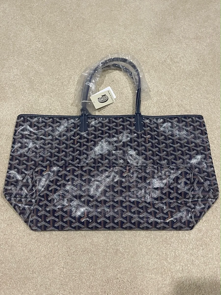 Goyard St Louis PM Navy Blue Bag product view 1