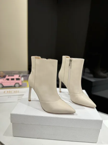 Dior white ankle boots product view 3