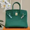 Hermès Birkin 30 Dark Green Palladium Hardware Bag product view 2