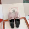 Hermès Women Pink Suede Mules product view 4